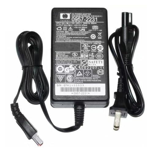 0957-2231 AC Adapter Ladegerät Netzteil 32V 375mA 16V 500mA Kompatibel mit HP D1420 D1430 D1460 D2430 D2460 F2120 F2140 F2240 F2280 F2290 0957-2231 AC Adapter Ladegerät Netzteil 32V 375mA 16V 500mA Kompatibel mit HP D1420 D1430 D1460 D2430 D2460 F2120 F2140 F2240 F2280 F2290 von CCFGBHH