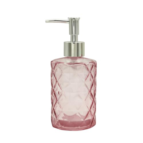 Shampoo- und Spülungsspender aus Glas, für Küche und Badezimmer, Violett, 1 Stück von CCHONGCC