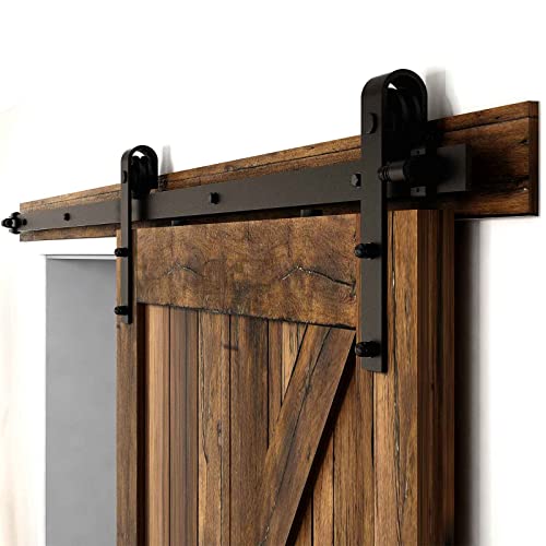 335cm/11FT Schiebetürbeschlag Set Schiebetürsystem Zubehörteil für Schiebetüren Innentüren, Schwarz/Sliding Barn Door Hardware Kit 335cm/11FT Schiebetürbeschlag Set Schiebetürsystem Zubehörteil für Schiebetüren Innentüren, Schwarz/Sliding Barn Door Hardware Kit von CCJH