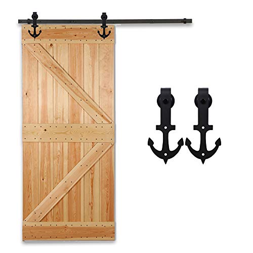 274cm/9FT Schiebetürbeschlag Set Schiebetürsystem Zubehörteil schiebe türe Schiebetür schiebetürbeschlag set/sliding barn door hardware von CCJH