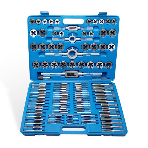 CCLIFE 110 tlg Gewindeschneider Set Gewindebohrer Gewinde Schneider Metrisch M2-M18 für Feingewinde CCLIFE 110 tlg Gewindeschneider Set Gewindebohrer Gewinde Schneider Metrisch M2-M18 für Feingewinde von CCLIFE