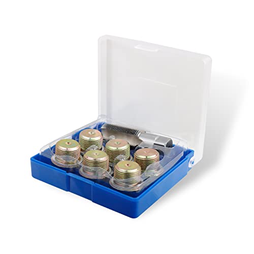 CCLIFE 13tlg Ölablassschraube Reparatur Satz M22 x 1,5 mm Gewinde Reparatu Reparatursatz für Ölablassschraube von CCLIFE