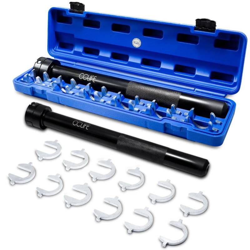 CCLIFE 13tlg Spurstangen Innenwerkzeug Set mit 12 Adaptern und 1/2 Zoll Antrieb für SUV Pickup CCLIFE 13tlg Spurstangen Innenwerkzeug Set mit 12 Adaptern und 1/2 Zoll Antrieb für SUV Pickup von CCLIFE
