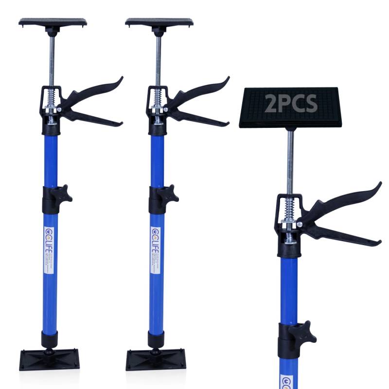 CCLIFE 2 Stück Deckenstütze Montagestütze Einhandstütze 50-115 cm Belastbar Bis 30 kg CCLIFE 2 Stück Deckenstütze Montagestütze Einhandstütze 50-115 cm Belastbar Bis 30 kg von CCLIFE