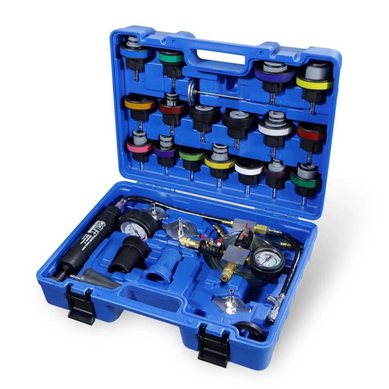 CCLIFE 28tlg Kühlsystem Tester Abdrückgerät Befüllgerät Kühler Lecksucher CCLIFE 28tlg Kühlsystem Tester Abdrückgerät Befüllgerät Kühler Lecksucher von CCLIFE