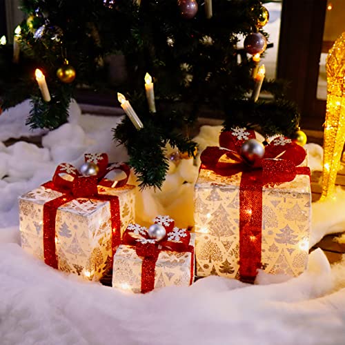 CCLIFE LED Geschenkbox 3er Set Netzstecker Weihnachten Beleuchtete Lichterkette Weihnachtsdeko, Cushhom CCLIFE LED Geschenkbox 3er Set Netzstecker Weihnachten Beleuchtete Lichterkette Weihnachtsdeko, Cushhom von CCLIFE