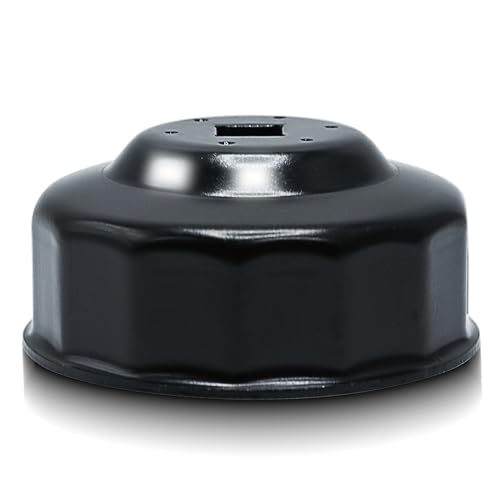 CCLIFE 65 mm Ölfilterschlüssel 3/8'' Ölfilterkappen ÖlFilter Werkzeug Auto 14-kant von CCLIFE