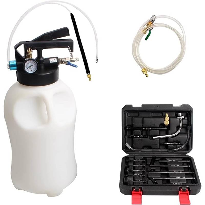 CCLIFE ATF Getriebeöl Einfüllgerät Durckluft 6L Öleinfüllgerät Öl Befüllgerät Wechsel von CCLIFE