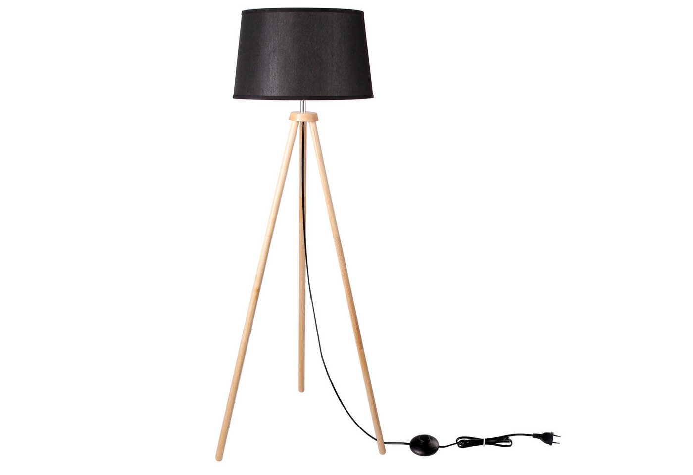 CCLIFE Bogenlampen Modern Stehlampe LED Holz Standleuchte Stehleuchte Stoffschirm E27 CCLIFE Bogenlampen Modern Stehlampe LED Holz Standleuchte Stehleuchte Stoffschirm E27 von CCLIFE