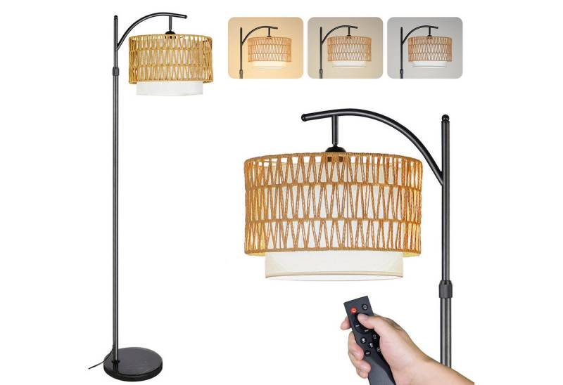 CCLIFE Bogenlampen Stehlampe Dimmbar Wohnzimmer Bogenlampe LED E27 Leselampe 60W von CCLIFE
