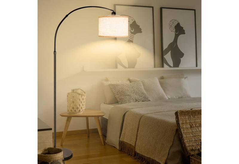 CCLIFE Bogenlampen Stehlampe Dimmbar Wohnzimmer Bogenlampe LED E27 Leselampe 60W von CCLIFE