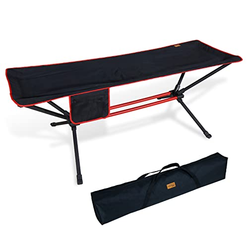 CCLIFE Camping Hängematte mit Gestell Outdoor 4,5KG leicht 80KG Tragkraft, ultraleichte mit Tragetasche von CCLIFE