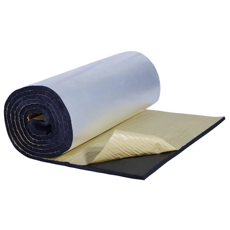 CCLIFE Dämmmatte Alubeschichtung Selbstklebend ECM-geprüft 25 mm Dicke 4 m Länge CCLIFE Dämmmatte Alubeschichtung Selbstklebend ECM-geprüft 25 mm Dicke 4 m Länge von CCLIFE