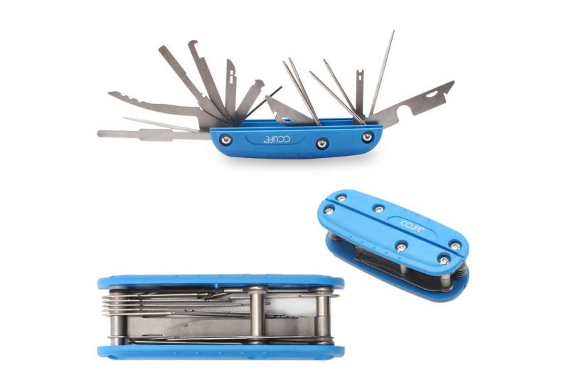 CCLIFE Demontagewerkzeug Tragbar 16-in-1 Radio Demontage Werkzeug 2tlg Autoradio Ausbauwerkzeug, (2-tlg) von CCLIFE