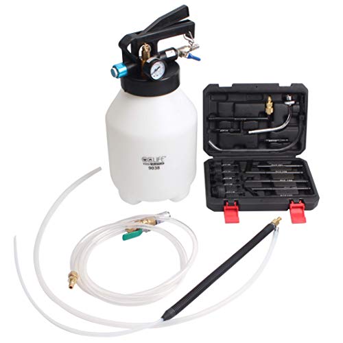 CCLIFE Druckluft Ölwechsel Gerät Öleinfüllgerät Ölabsauger Getriebeöl Einfüllgerät 6L/10L 2 in 1 Befüllgerät Öl Einfüllen mit 15 ATF Adapter CCLIFE Druckluft Ölwechsel Gerät Öleinfüllgerät Ölabsauger Getriebeöl Einfüllgerät 6L/10L 2 in 1 Befüllgerät Öl Einfüllen mit 15 ATF Adapter von CCLIFE