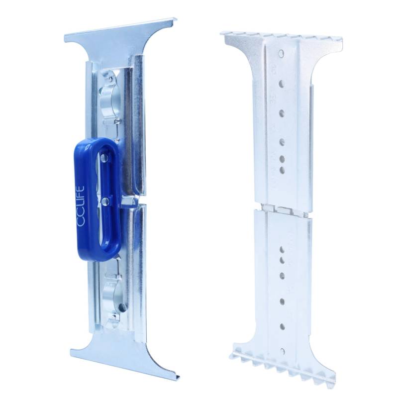CCLIFE Fliesenheber Set Plattenheber Tragegriff 40-60cm Platten 6 Stufig Verstellbar 30 kg Tragkraft von CCLIFE