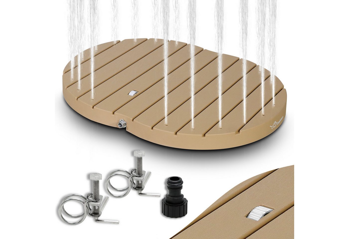 CCLIFE Gartendusche CCLIFE Gartendusche Aussendusche, Bodendusche Outdoor CCLIFE Gartendusche CCLIFE Gartendusche Aussendusche, Bodendusche Outdoor von CCLIFE