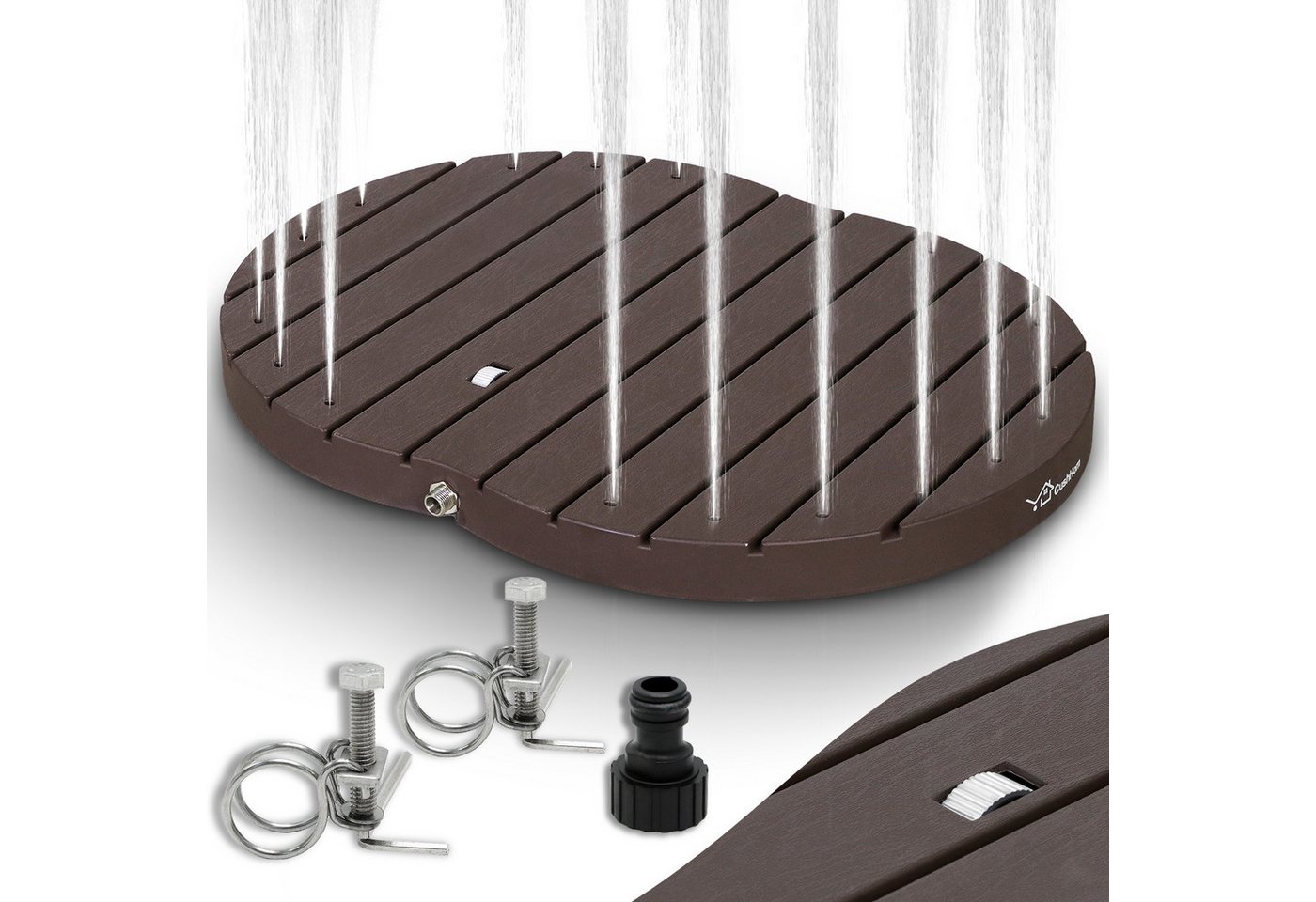 CCLIFE Gartendusche CCLIFE Gartendusche Aussendusche, Bodendusche Outdoor CCLIFE Gartendusche CCLIFE Gartendusche Aussendusche, Bodendusche Outdoor von CCLIFE