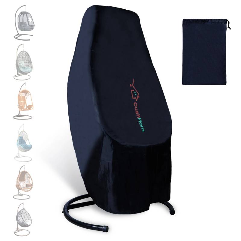 CCLIFE Hängesessel Abdeckung 190x145cm Schutzhülle für Hängesessel Winddicht UV Beständiges von CCLIFE