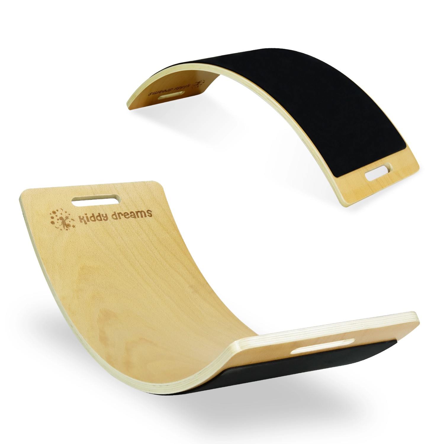 CCLIFE Holz Balance Board Wackelbrett Kinder Baby3 Jahre mit EVA Matte Montessori Spielzeug 85x30cm Holzfarbe CCLIFE Holz Balance Board Wackelbrett Kinder Baby3 Jahre mit EVA Matte Montessori Spielzeug 85x30cm Holzfarbe von CCLIFE