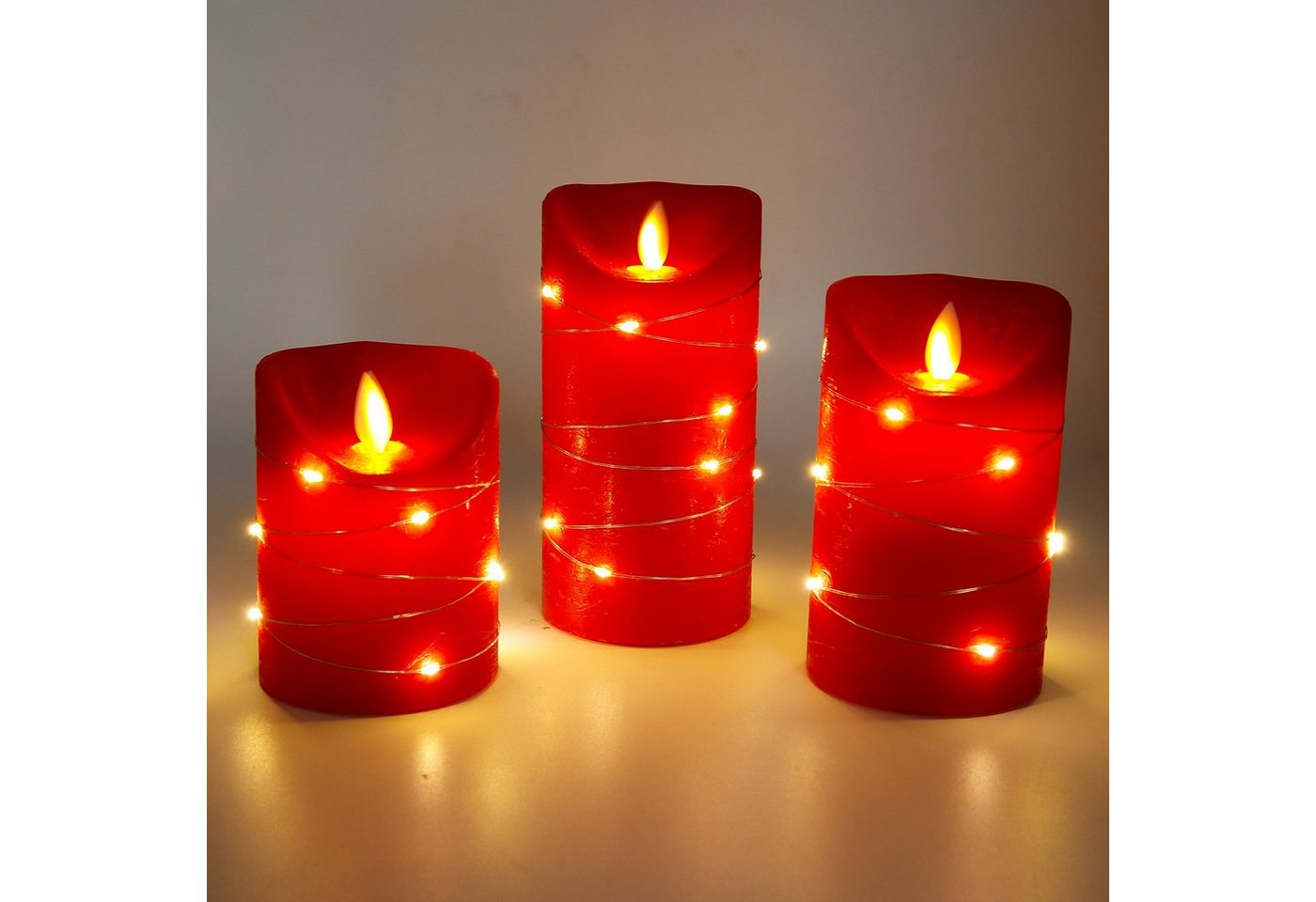 CCLIFE LED-Kerze LED Kerzen 3er 5er Set mit Fernbedienung Timer Funktion CCLIFE LED-Kerze LED Kerzen 3er 5er Set mit Fernbedienung Timer Funktion von CCLIFE
