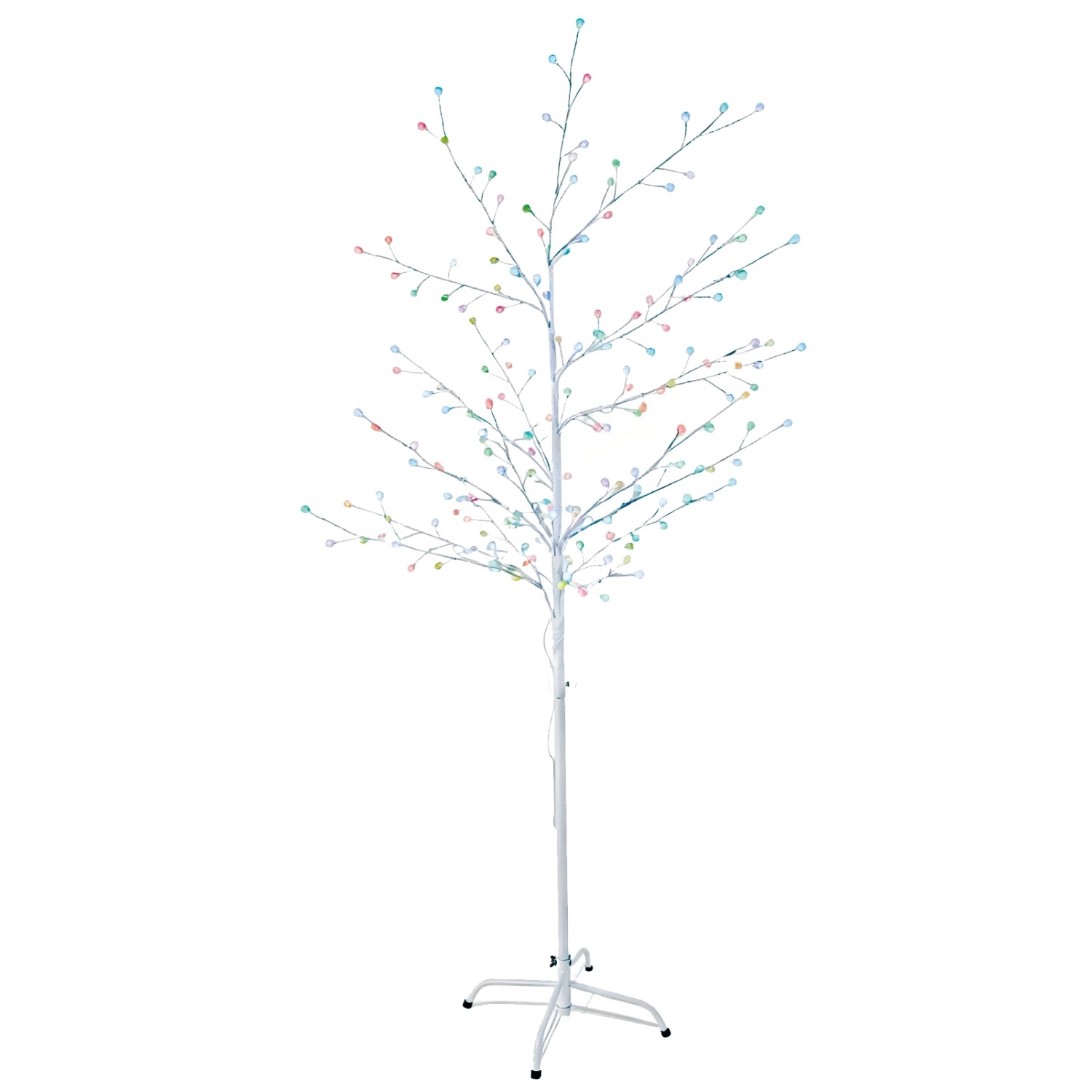 CCLIFE LED Lichterbaum 180cm 200 LEDs Innen und Außen Weihnachtsdeko Kirschblütenbaum Lichterdeko 7 Farben Lichtzyklus von CCLIFE