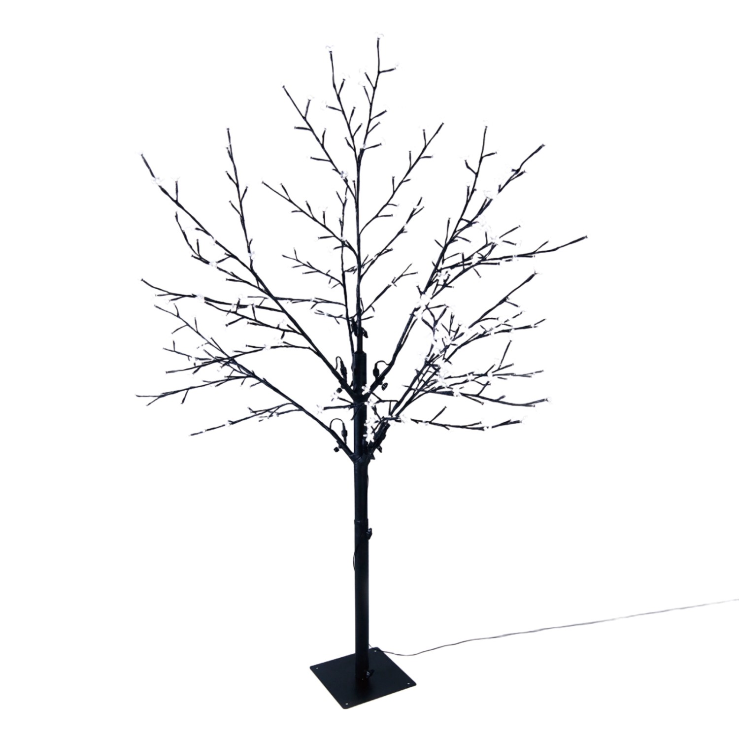 CCLIFE LED Lichterbaum 180cm 336 LEDs Deko Innen und Außen Weihnachtsdeko Kirschblütenbaum Lichterdeko Kaltweiß von CCLIFE