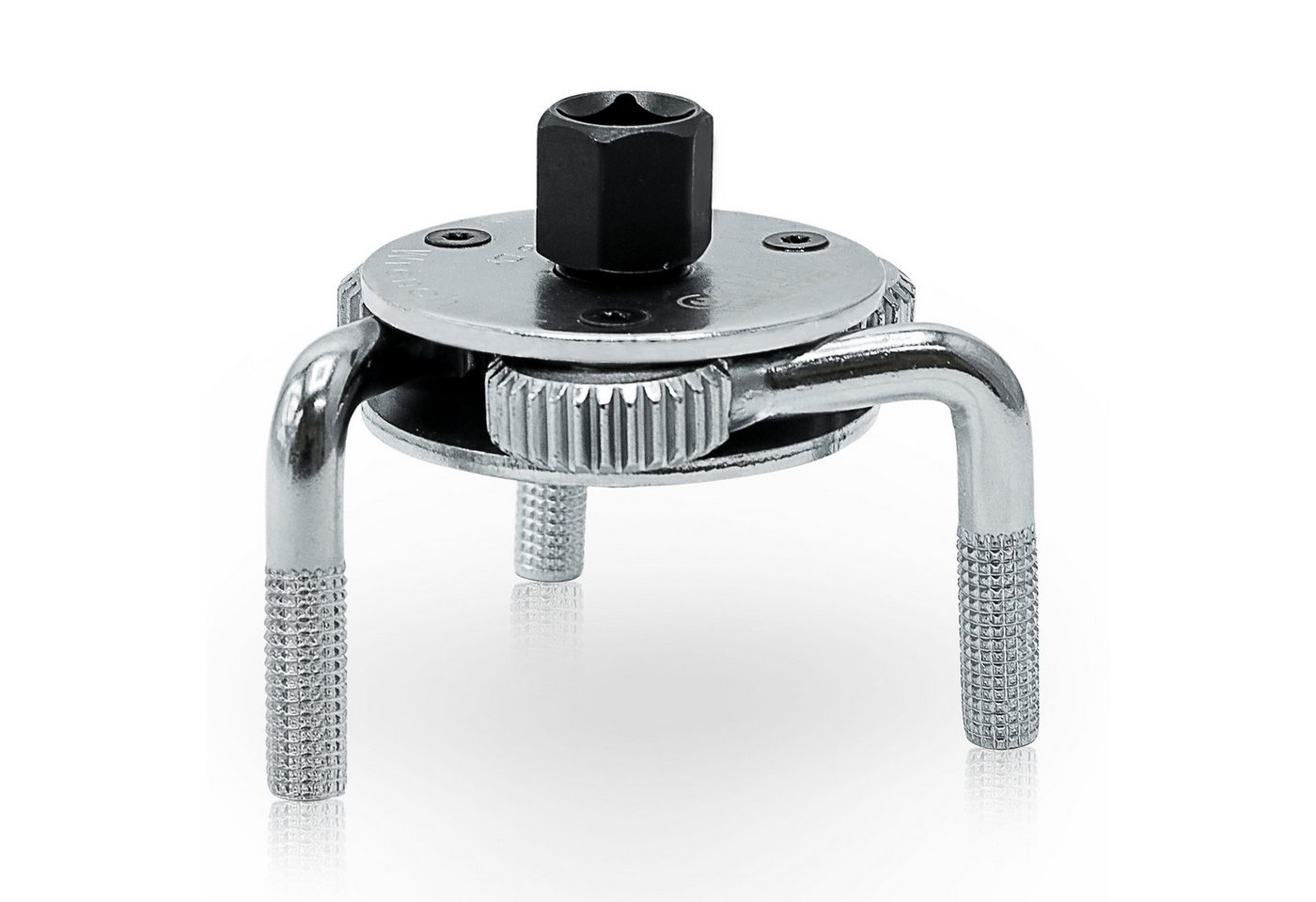 CCLIFE Montagewerkzeug Ölfilterschlüssel 3-armig Ölfilterspinne für Ölfilter Ø 40-120 mm, (1-tlg) von CCLIFE