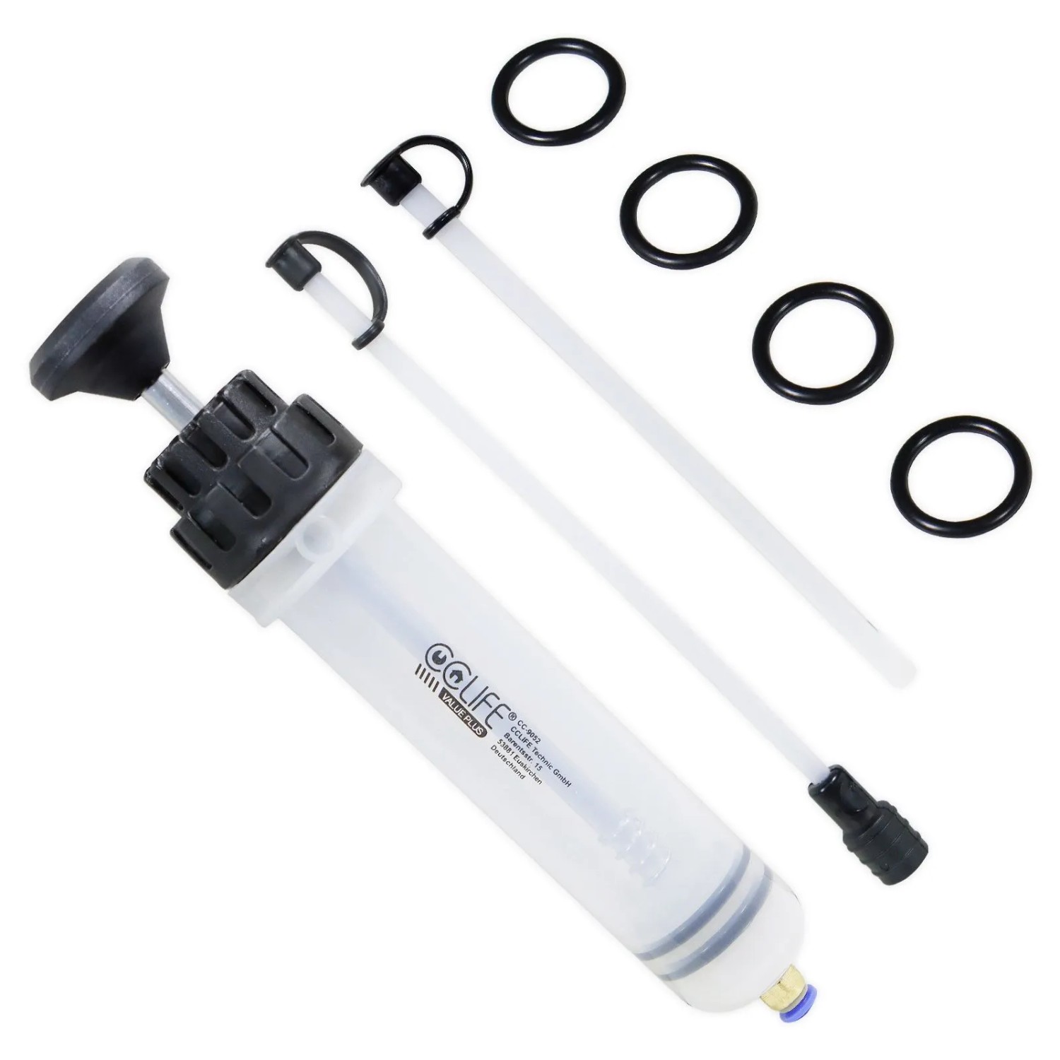 CCLIFE Ölabsaugspritze Absaugpumpe 200cc Handpumpe Motor Öl Wechsel Umfüllpumpe CCLIFE Ölabsaugspritze Absaugpumpe 200cc Handpumpe Motor Öl Wechsel Umfüllpumpe von CCLIFE