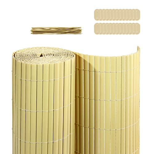 CCLIFE PVC Sichtschutzmatte Sichtschutz Sichtschutzzaun Windschutz UV-beständig für Balkon Garten Terrasse von CCLIFE