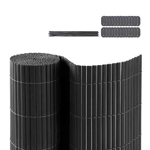 CCLIFE PVC Sichtschutzmatte Sichtschutz Sichtschutzzaun Windschutz UV-beständig für Balkon Garten Terrasse von CCLIFE