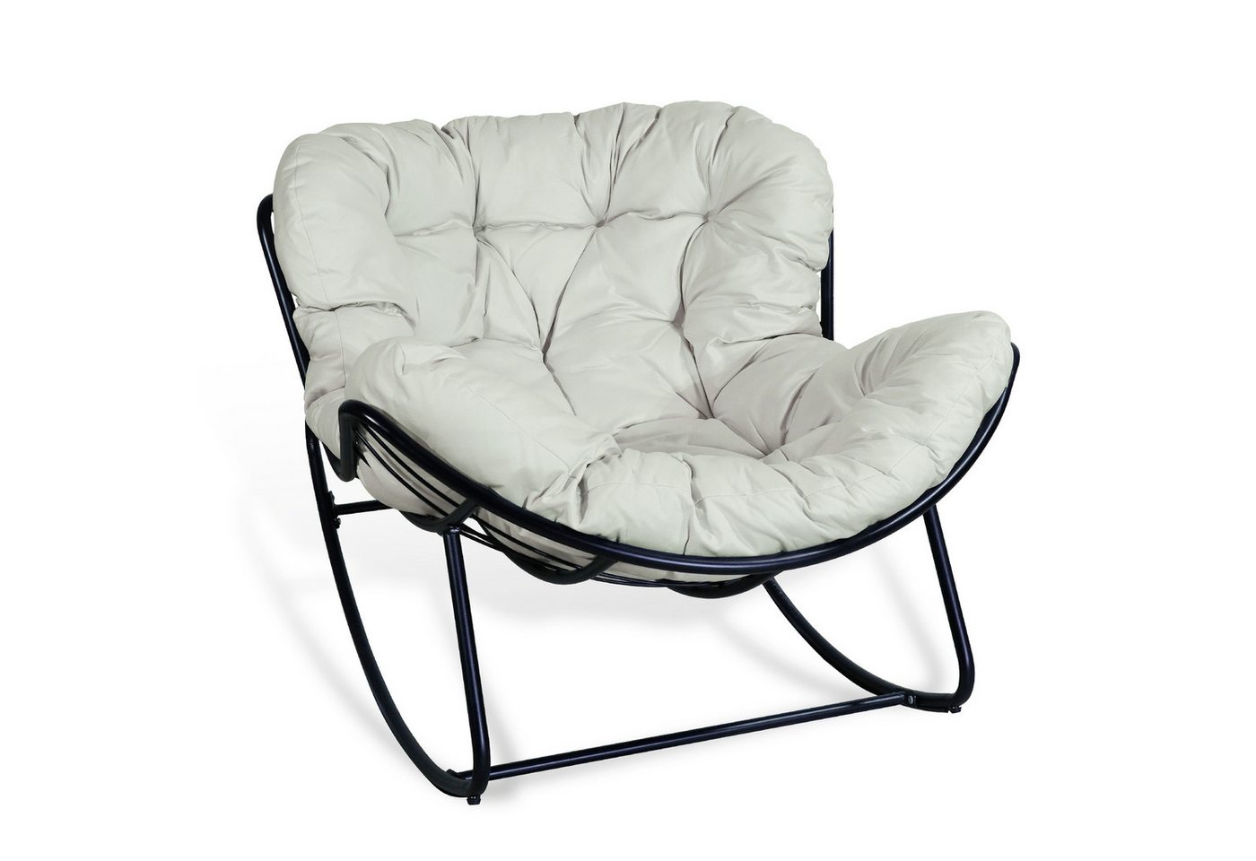 CCLIFE Schaukelsessel Schaukelstuhl Schaukelsessel Relaxstuhl Belastbarkeit 150KG CCLIFE Schaukelsessel Schaukelstuhl Schaukelsessel Relaxstuhl Belastbarkeit 150KG von CCLIFE