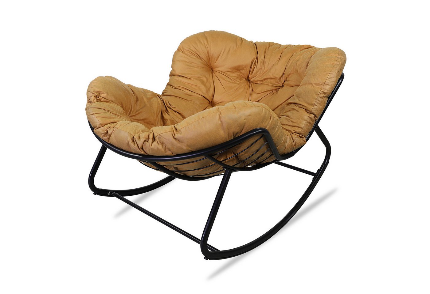 CCLIFE Schaukelsessel Schaukelstuhl Schaukelsessel Relaxstuhl Belastbarkeit 150KG CCLIFE Schaukelsessel Schaukelstuhl Schaukelsessel Relaxstuhl Belastbarkeit 150KG von CCLIFE