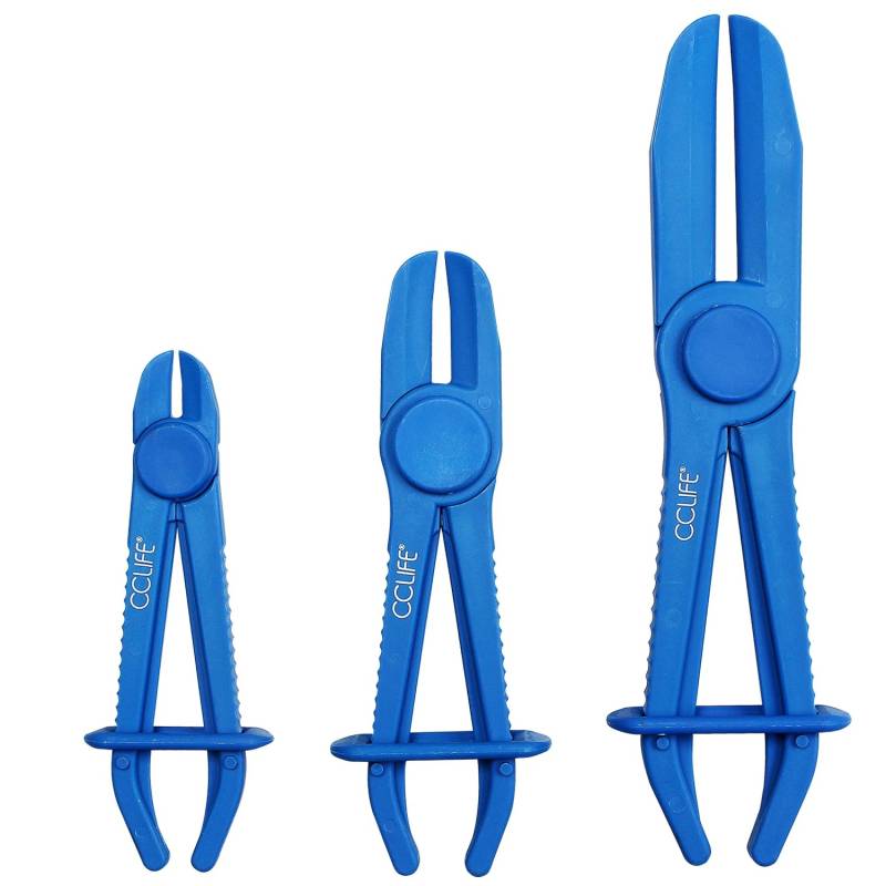 CCLIFE Schlauch Abklemmzange Abklemmen Zange Set 155mm 185mm 255mm 3tlg CCLIFE Schlauch Abklemmzange Abklemmen Zange Set 155mm 185mm 255mm 3tlg von CCLIFE