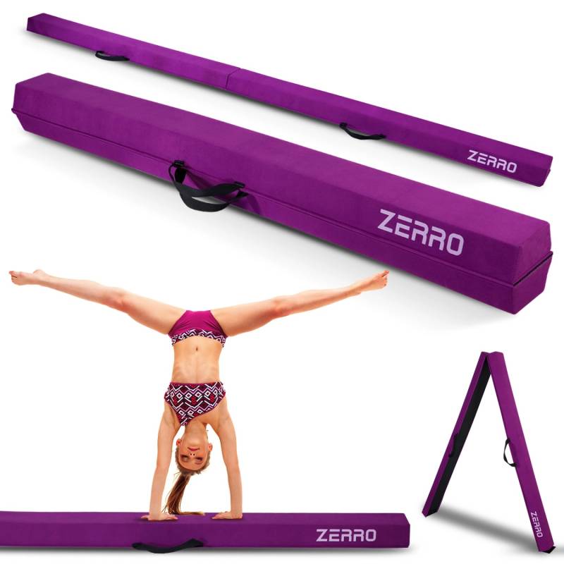CCLIFE Schwebebalken 270cm Balken Turnen Faltbare Turnbalken Gymnastik Balance Violett CCLIFE Schwebebalken 270cm Balken Turnen Faltbare Turnbalken Gymnastik Balance Violett von CCLIFE