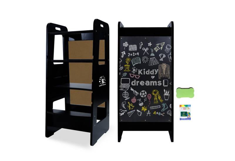 CCLIFE Stehhilfe Lernturm Lernstuhl Kinderstuhl Küche Helper Kindertritt Montessori von CCLIFE