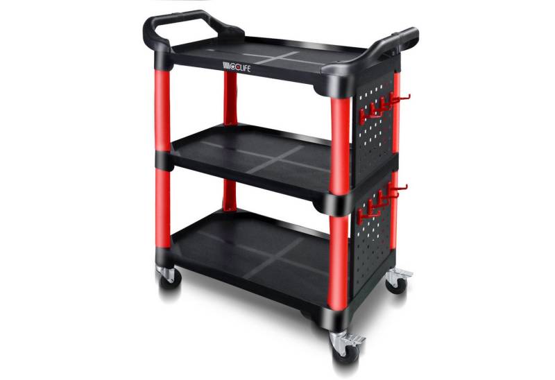 CCLIFE Werkstattwagen Werkstattwagen Werkstatt Rollwagen Montagewagen 87x43x66 cm, (4-tlg) CCLIFE Werkstattwagen Werkstattwagen Werkstatt Rollwagen Montagewagen 87x43x66 cm, (4-tlg) von CCLIFE