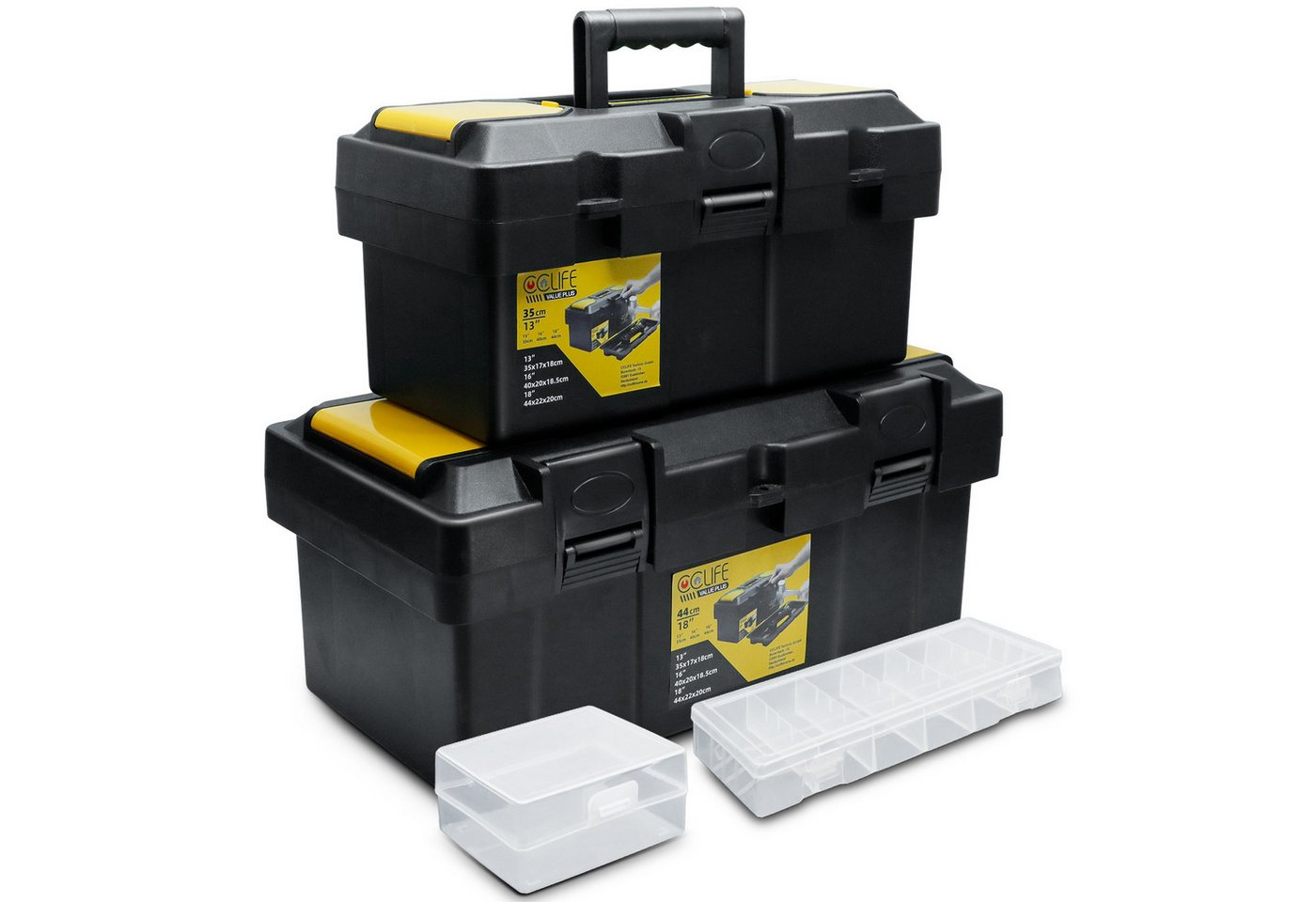 CCLIFE Werkzeugbox Werkzeugbox Werkzeugkasten Sortimentskasten Sortimentskoffer CCLIFE Werkzeugbox Werkzeugbox Werkzeugkasten Sortimentskasten Sortimentskoffer von CCLIFE