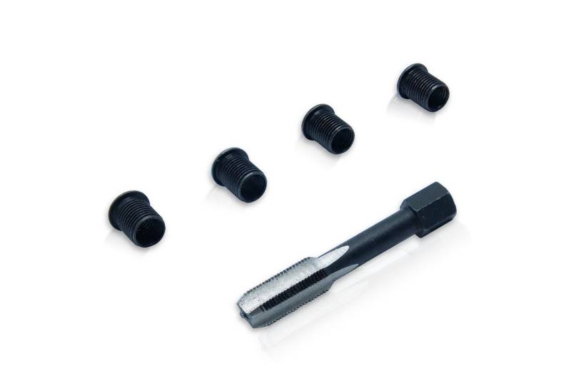 CCLIFE Zündkerzenschlüssel 5-tlg Reparatursatz für Zündkerzengewinde Gewinde-Reparatur-Set (5 St) von CCLIFE