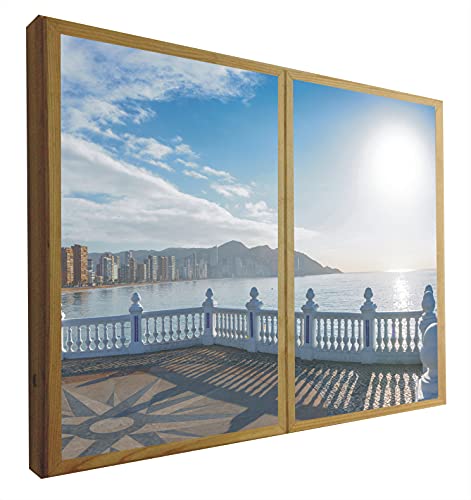 CCRETROILUMINADOS Benidorm Mittelmeerbalkon mit LED-Beleuchtung von CCRETROILUMINADOS