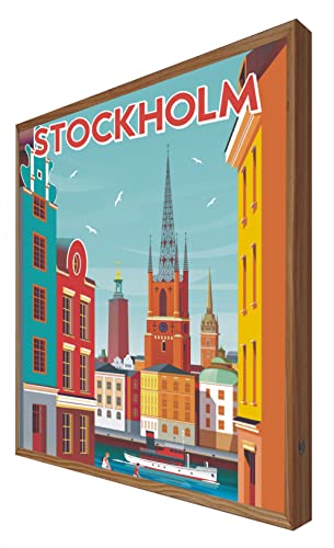 CCRETROILUMINADOS Vintage Hintergrundbeleuchtung Stockholm: Reiseserie von CCRETROILUMINADOS