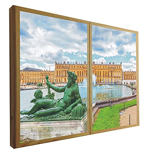Falsch-Fenster, dekorativ, beleuchtet, Palast de Versailles. von CCRETROILUMINADOS