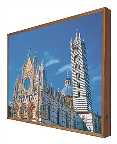 Vintage-Schild mit LED-Licht Kathedrale Siena von CCRETROILUMINADOS