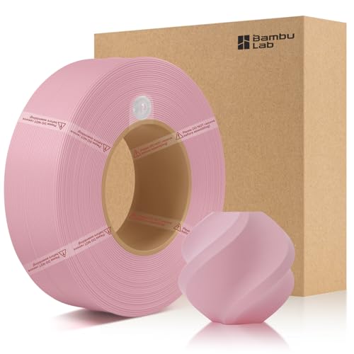 CCTREE Bamboo Original X1 PLA Matte Refill Filament 1.75MM High Toughness&High Speed, Easy Printing with RFID für Bambu Lab A1/X1/P1 AMS 1KG +/- 0.03mm (Without Spool) (Sakura Rosa 11201) von CCTREE
