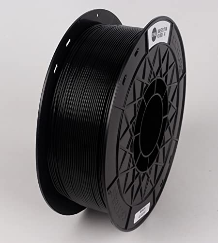 CCTREE PLA+ Filament 1.75mm, Stronger and Toughness 3D Printer Filament PLA Plus, Dimensional Accuracy +/- 0.03 mm, 1KG Spool (2.2 lbs), 3D Printing Filament for Most FDM 3D Printers, Black von CCTREE