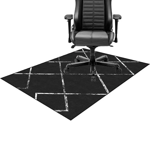 CCTSA 150 x 180 cm Bodenschutzmatte Gaming Bürostuhl Stuhlmatten für Hartböden und Teppich Stuhlunterlage Gaming Bodenschutzmatte Bürostuhl Matte Bodenmatte rutschfest Bürostuhlunterlage Stuhlmatten von CCTSA