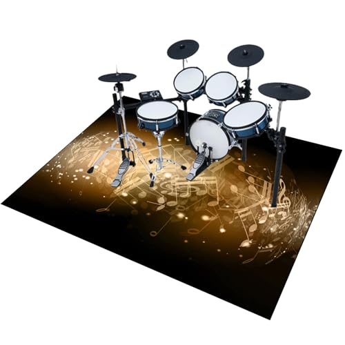 CCTSA Drum Teppich Schlagzeugteppich | Schallschutz Teppich | rutschfeste Schallschutzmatte | Trommel Teppiche für Bass Drum Snare | Schlagzeug Teppich für Kids Drum Kit 230 x 200 cm CCTSA Drum Teppich Schlagzeugteppich | Schallschutz Teppich | rutschfeste Schallschutzmatte | Trommel Teppiche für Bass Drum Snare | Schlagzeug Teppich für Kids Drum Kit 230 x 200 cm von CCTSA