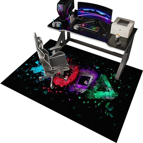 CCTSA Schreibtischstuhl Unterlage | Bürostuhl Unterlage | Gaming Bürostuhl Stuhlmatten | Bodenschutzmatte Bürostuhl | Gaming Teppich | Schutzmatte für Laminat | Computerstuhl Teppiche 180 x 230 cm von CCTSA