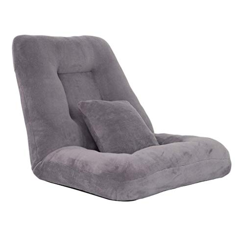 CCVAYE Boden-Gaming-Stuhl mit Rückenlehne, verstellbarem, gepolstertem Liegesofa, leicht zu reinigender Nylon-Unterseite von CCVAYE