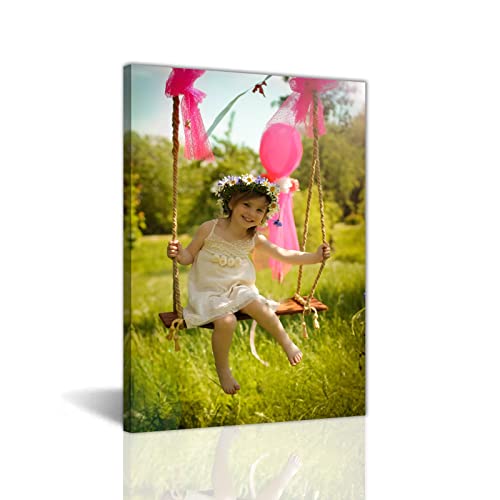 CCWACPP Bilder auf Leinwand vom Foto personalisierter individueller Kinder Leinwanddruck für die Wanddekoration 10x15 cm von CCWACPP